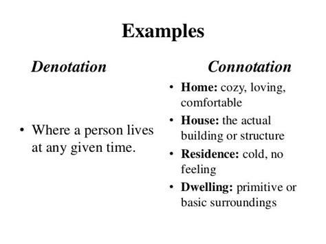 Image result for Connotation Poem Example