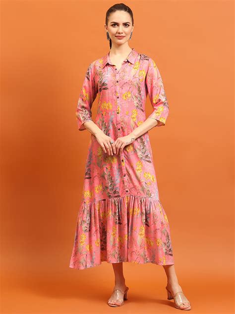 Pink Festival Dresses for Ladies at Low Price at SHREE