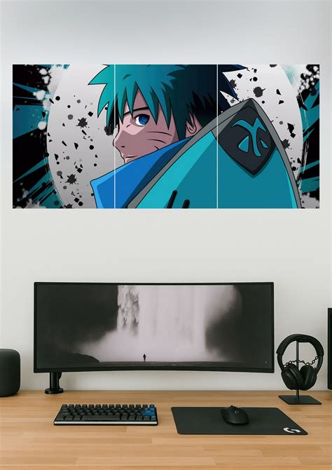 Sasuke Uchiha | Anime Poster | Split Design Poster | Digital Poster ...