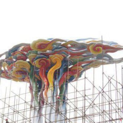 彩绘雕塑旺旺狗 - 惠州市宇巍玻璃钢制品厂