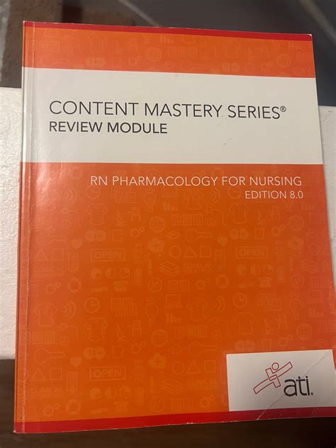 ATI RN Pharmacology for Nursing Book!! Used!! - Etsy
