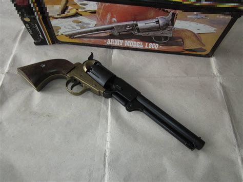 Colt Army Model 1860 revolver replika fegyver - ár adatbázis katalógus ...