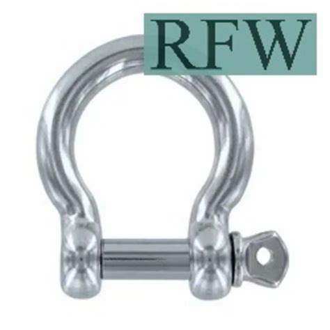 Bow Shackle - 50mm Crosby Type Bow Shackles Manufacturer from Mumbai