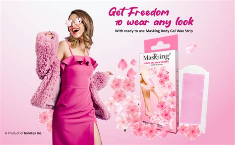 Masking Full Body Gel Waxing kit for All Skin Type, Ready to use Gel ...