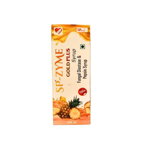 Sp-Zyme Gold Plus Fungal Diastase & Pepsin Syrup : Amazon.in: Health ...