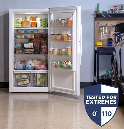 Lowes Upright Freezer For Garage at Bryan Polley blog