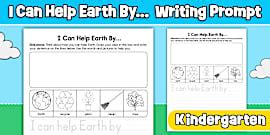 Kindergarten My Color Poem Writing Worksheet