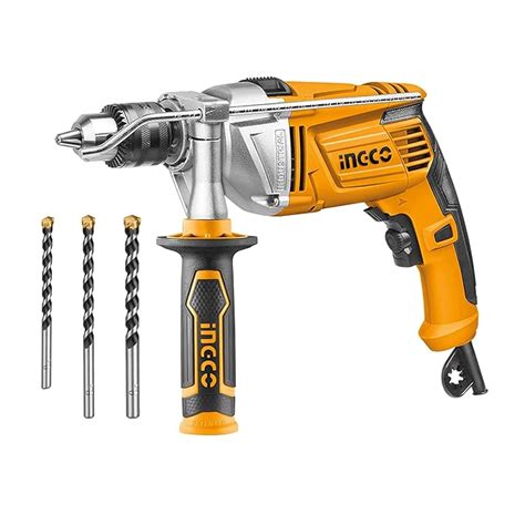 INGCO Hammer Drill Machine, 1100W,2800rpm, Impact Hammer Drill ...