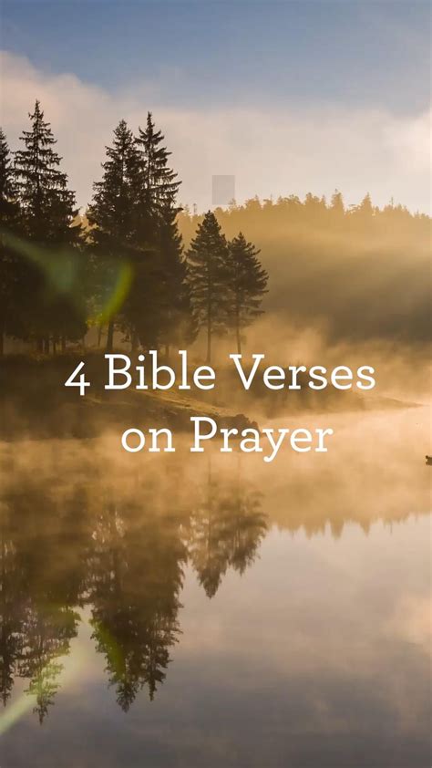 4 bible verses on prayer – Artofit