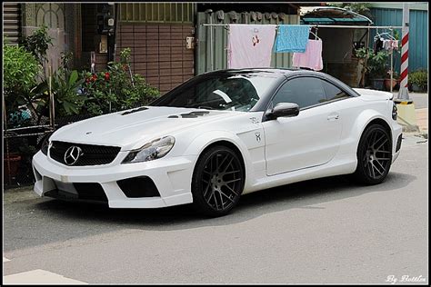 捕獲野生-Misha Designs Mercedes SL Wide Body Kit - Mobile01