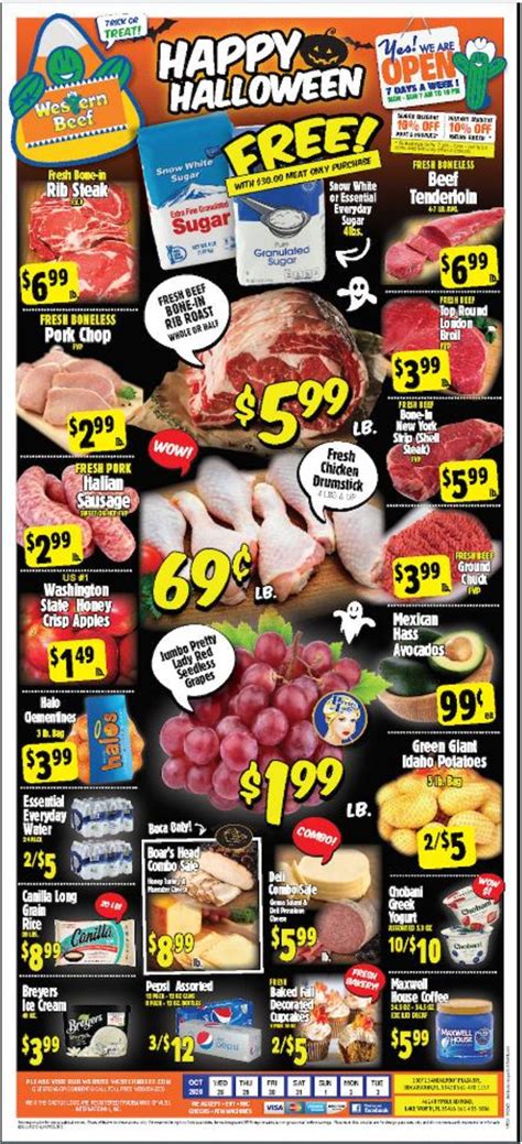 Western Beef Ad Circular - 10/28 - 11/03/2020 | Rabato