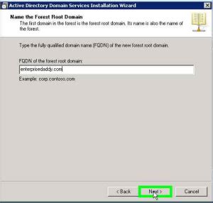 Active Directive Installation Process 的图像结果