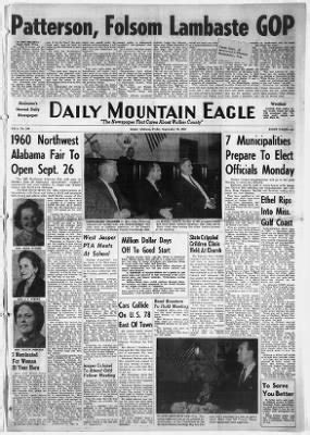Daily Mountain Eagle from Jasper, Alabama - Newspapers.com™