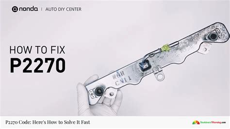 Image result for Engine Code P2270