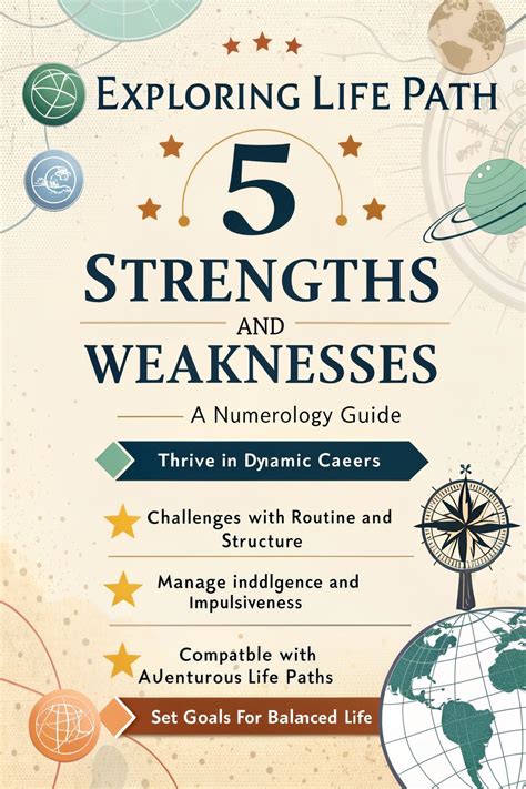 Uncover Your Life Path 5 Strengths and Weaknesses: A Numerology Guide