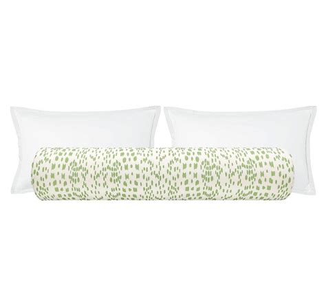 Brunschwig & Fils Les Touches // Peridot Bolster | Roll Pillow ...