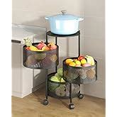 Kitchenwell Multi-Purpose Trolley Storage Organizer and Kitchen ...