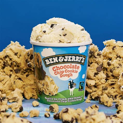 Ben & Jerry's vanilla chocolate chip cookie dough ice cream 473ML - Mart31