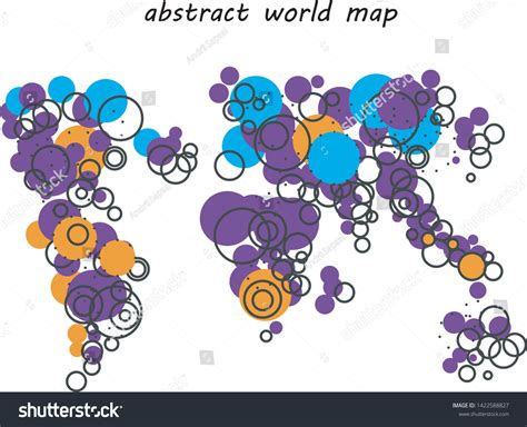 Abstract World Map 的图像结果