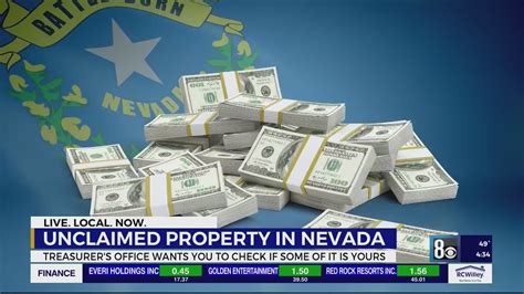 $1B in unclaimed property in Nevada, how to find out if any is owed to ...