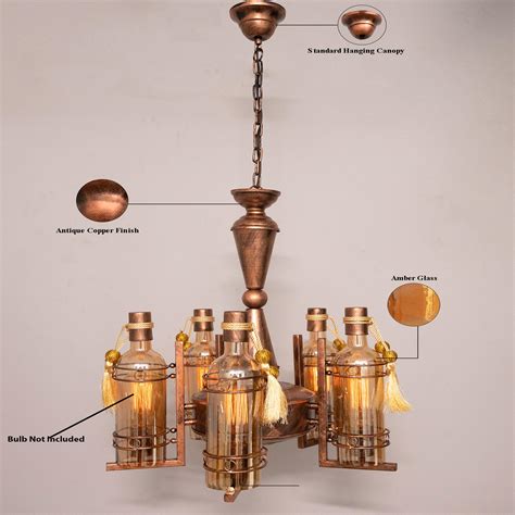 Buy HOMESAKE Metal Cluster Ceiling Lamp from Homesake at just INR 13000.0