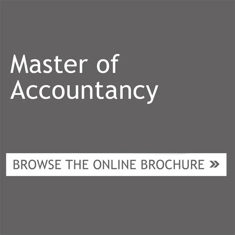 Image result for Master of Accountancy Programs