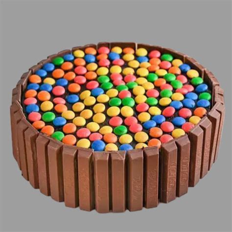 Gems & KitKat Chocolate Truffle Cake - DP Saini Florist & Baker's