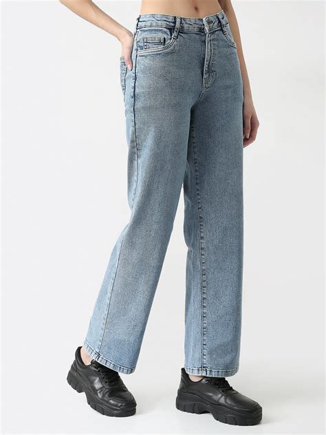 Buy Women High-Rise Straight Fit Jeans | Kraus Jeans