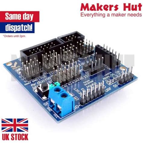 Image result for Arduino Sensor Shield Parts Names