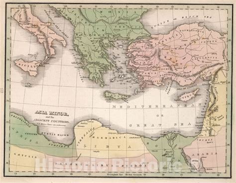 Ancient Asia Minor Map