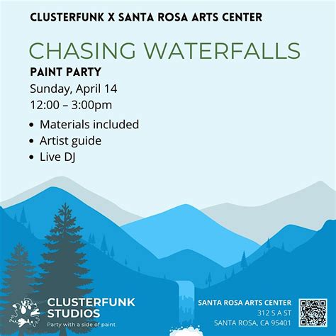 Chasing Waterfalls, Santa Rosa Arts Center, 14 April 2024 | AllEvents