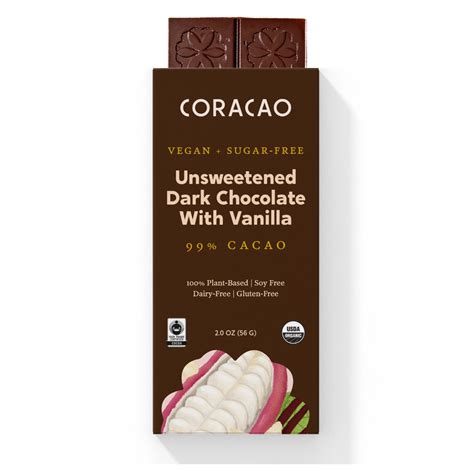 Sugar Free Dark Chocolate 99% - Coracao