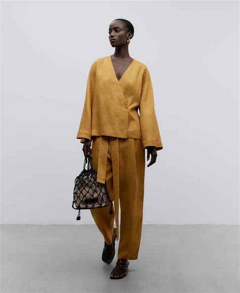 ABSOLUTE COLOR⁠ ⁠ ⁠European Linen Double-Breasted Jacket ⁠ ⁠ in 2025 ...