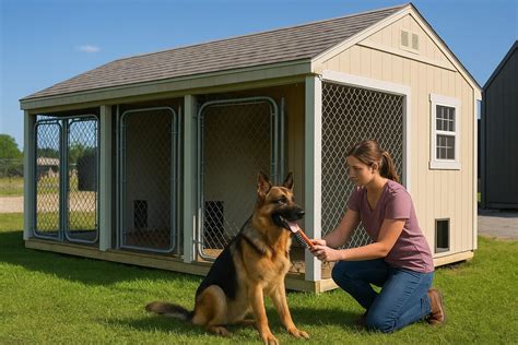 The Complete Guide to Outdoor Dog Kennels for Large Dogs | Fisher Barns