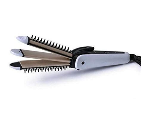 Drake Nhc -8890 Ceramic Professional 3 in 1 Hair Crimper Curler and ...