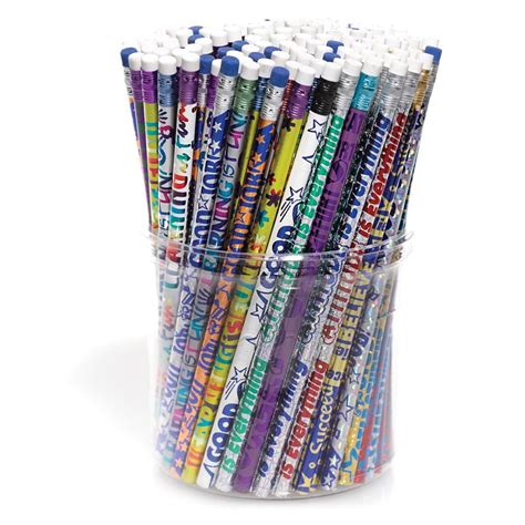 TCDesignerProducts Anderson's Motivational Pencil Tub, Fun & Colorful ...