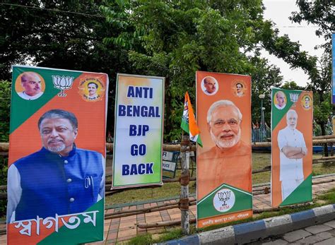 As Amit Shah visits Kolkata for big rally today, TMC launches poster ...