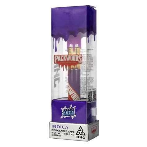 Packwoods disposable | Purple ZAZA (Hybrid) - Official Packwoods