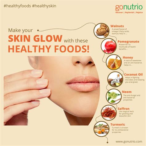 Pin by Pinner on Glowing & healthy skin | Foods for healthy skin, Healthy skin diet, Skin nutrition