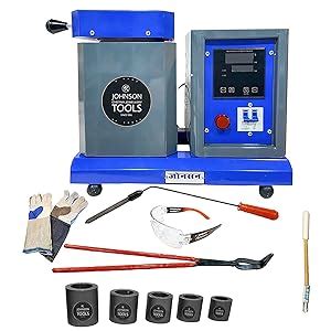 Johnson Tools Electric Melting Furnace 2 Kg Capacity (220V) with MCB ...