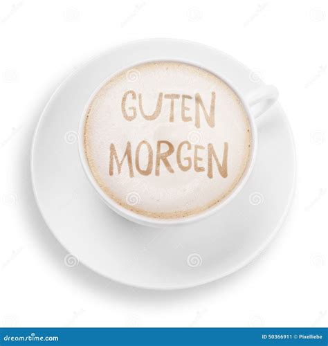 Good morning stock image. Image of foam, cafe, good, coffee - 50366911