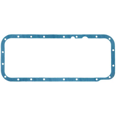 Felpro Gaskets Oil Pan Gasket, One-Piece, 0.094" Thick, Steel Core Rubber Coated Fiber, Mopar B ...