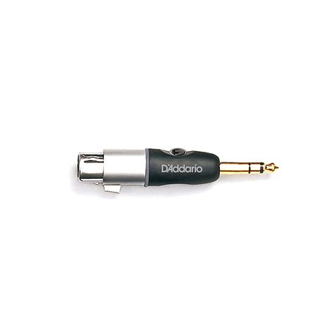 Planet Waves PW-P047AA 1/4 Inch Male Balanced to XLR Female Adapter ...