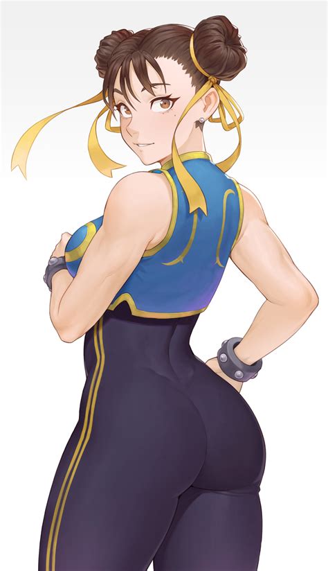 chun-li (street fighter and 1 more) drawn by cheshirrr | Danbooru