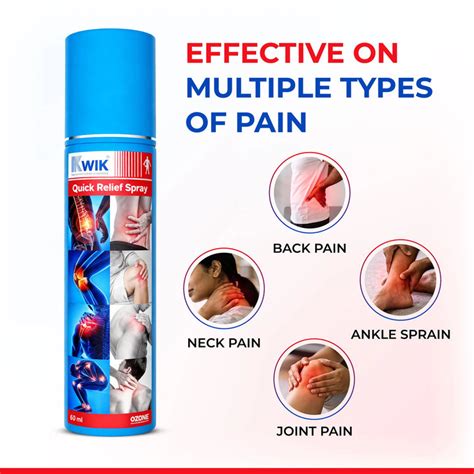 KWIK Pain Relieving Spray – Ozone Ayurvedics