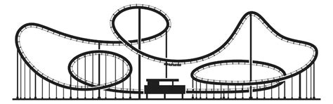Roller coaster graphic Images - Free Download on Freepik