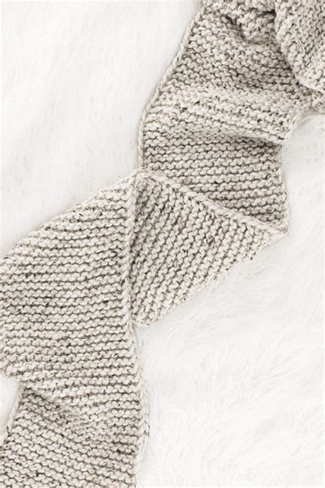 Image result for Knitting Pattern Basic Scarf