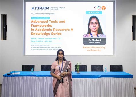 Research Lecture Series: Insights into Academic Writing