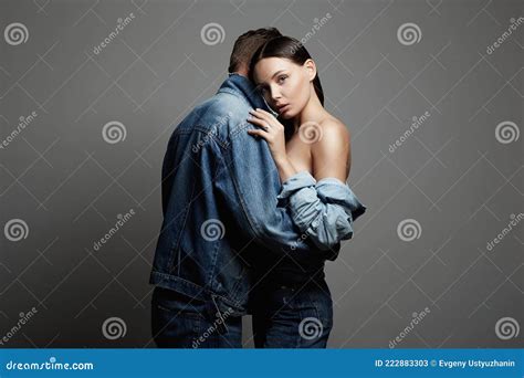 Lovely Beautiful Couple Sexy Woman Handsome Man Boy Girl Stock Photos ...