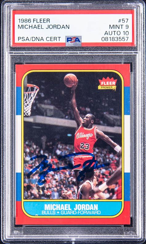 Michael Jordan rookie card sends value of 1986 Fleer Basketball set ...